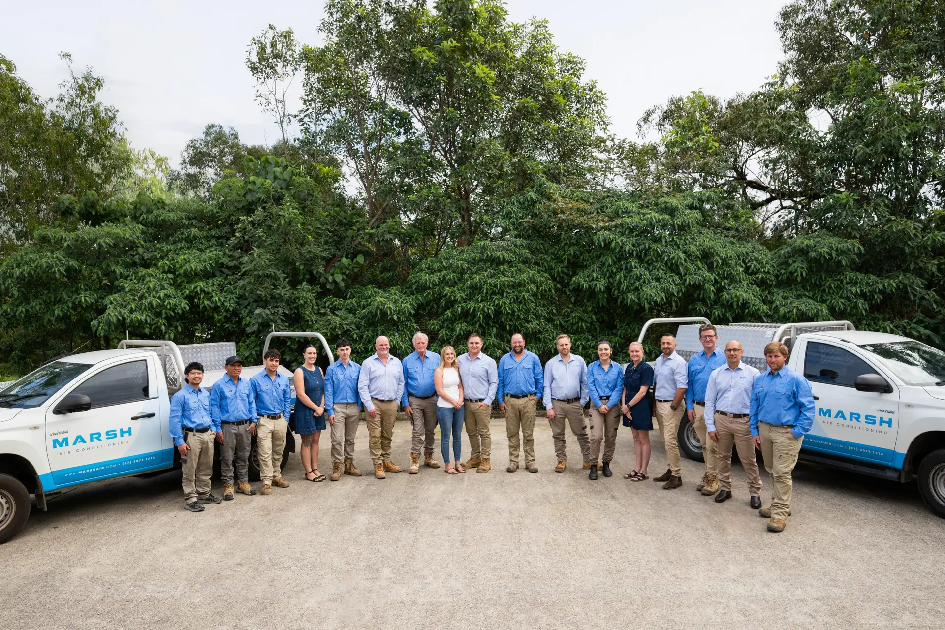 The team behind Marsh Air